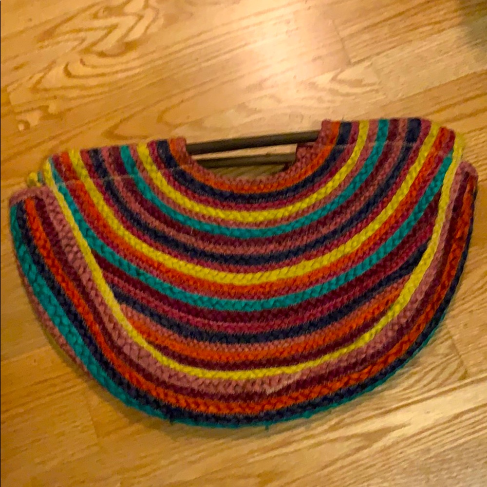 Colorful large tote bag (20inch length)